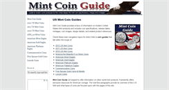 Desktop Screenshot of mintcoinguide.com